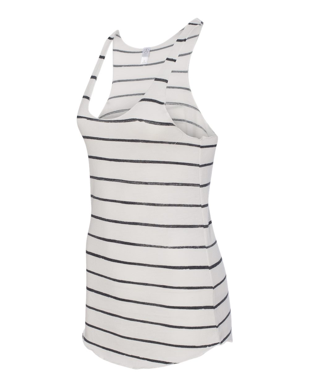 click to view Eco Ivory Ink Stripe